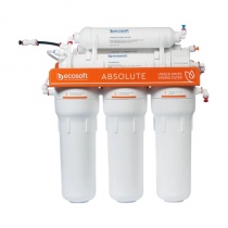 Ecosoft Absolute — reversās osmozes sistēma ar mineralizatoru dzeramajam ūdenim, MO675MECO