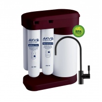 AKV RO TYTAN-400 Burgundy — high-performance reverse osmosis system (400 GPD)