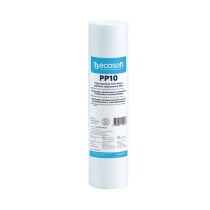 Ecosoft Polypropylene Cartridge 2.5 × 10, 10 micron, CPV251010ECO