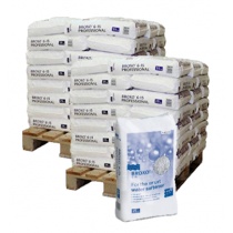 Sāls granulas BROXO (25 kg) - 80 maisi х 25 kg (2 tonnas)