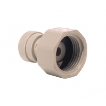 John Guest Tap Adaptor – BSP Thread – Flat End 1/4 / 3/4 (CI320816FS)