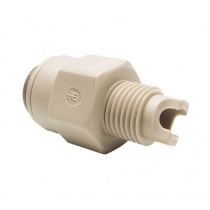 John Guest Outlet Adaptor – Parallel Thread 3/8'' / 1/4'' (NC128/I12)