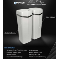 Complex system of water treating WaterMax 2APQ-220 SIG Smart Touch (SulfurStat and 6 lb. Ultra-fil,Fine Mesh Resin and 2 lb. Bacteriostat)