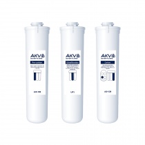Replacement Cartridge Set for AKV LYTE ECO Ultrafiltration System (A3-CB, UF1, A2-CB)