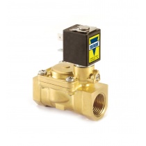 Brass solenoid valve ¾” 2-way, 230 V