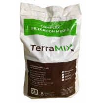 Terramix Premium Mixed catalytic filter media (0,315-0,7mm; 0,7-1,4mm), 25ltr bag