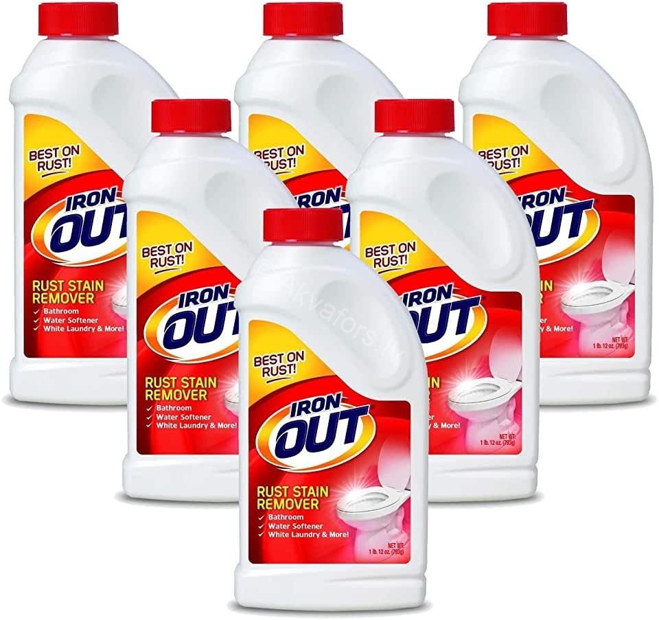 Iron Out rust stain remover 6 pcs. (box)